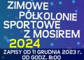 11 grudnia ruszają zapisy na Zimowe Półkolonie Sportowe z MOSiR-em 2024