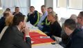 Przedstawiciele reprezentacji Anglii i Szwecji do 21 lat odwiedzili Kielce. Rozmawiali o Euro