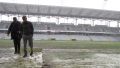 Wymiana murawy na piłkarskim Stadionie Miejskim