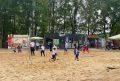 Piknik sportowy nad zalewem w Cedzynie na zakończenie sezonu narciarskiego