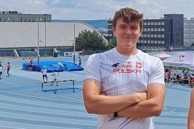 Dominik Kotulski z KKL Kielce zdobył srebro na Ogólnopolskiej Olimpiadzie Młodzieży